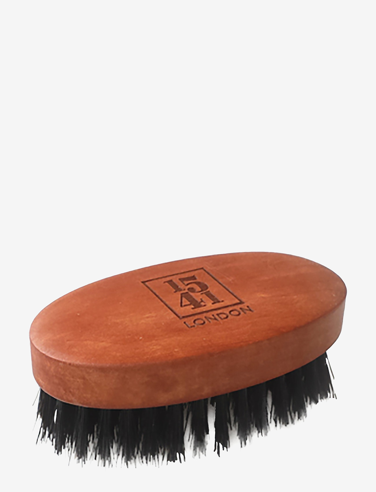 1541 of London Mini Beard & Moustache Brush Pearwood, Beard Kam, Str: ONE SIZE
