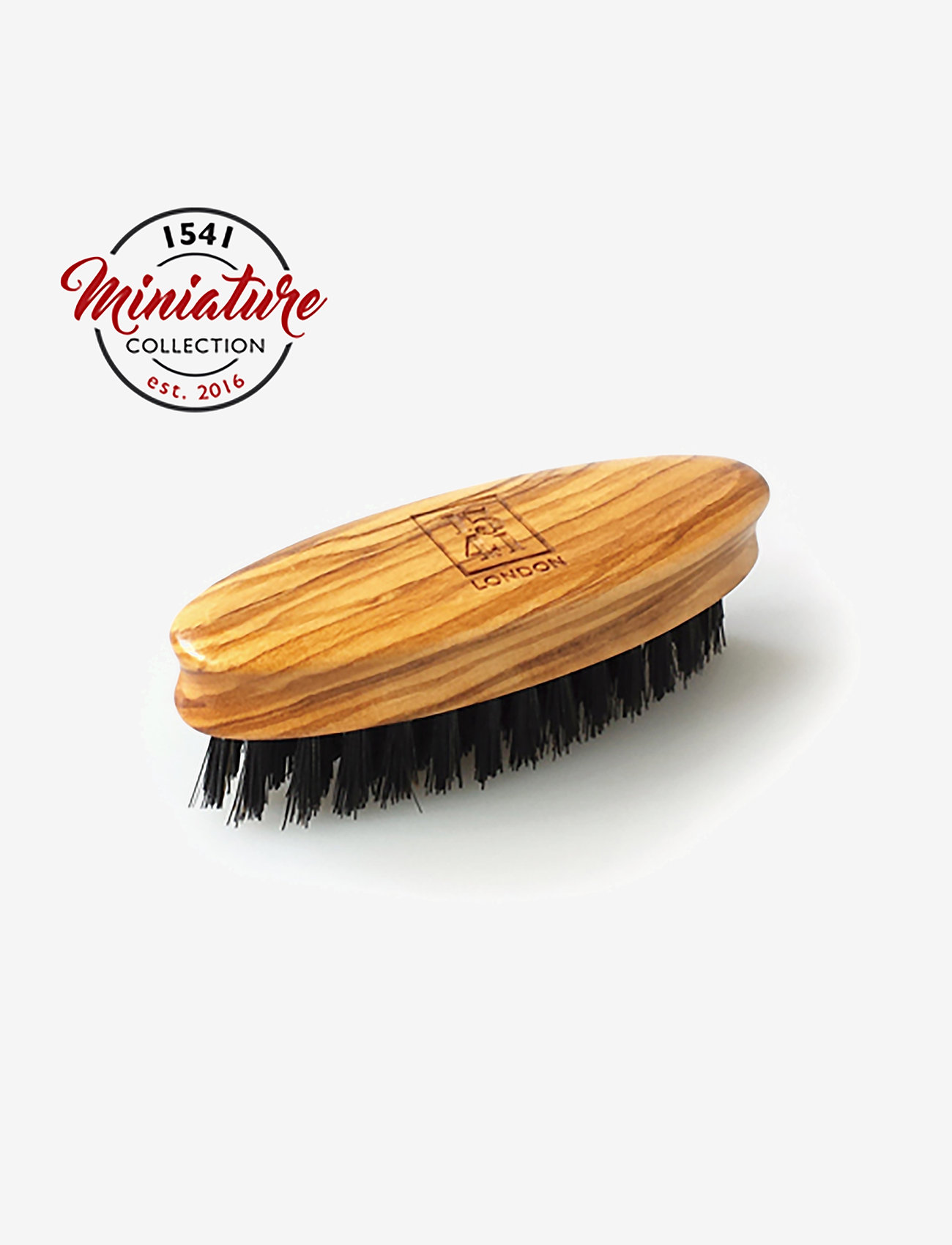 1541 of London Mini Beard & Moustache Brush Olivewood - Deals - OLIVEWOOD / natural