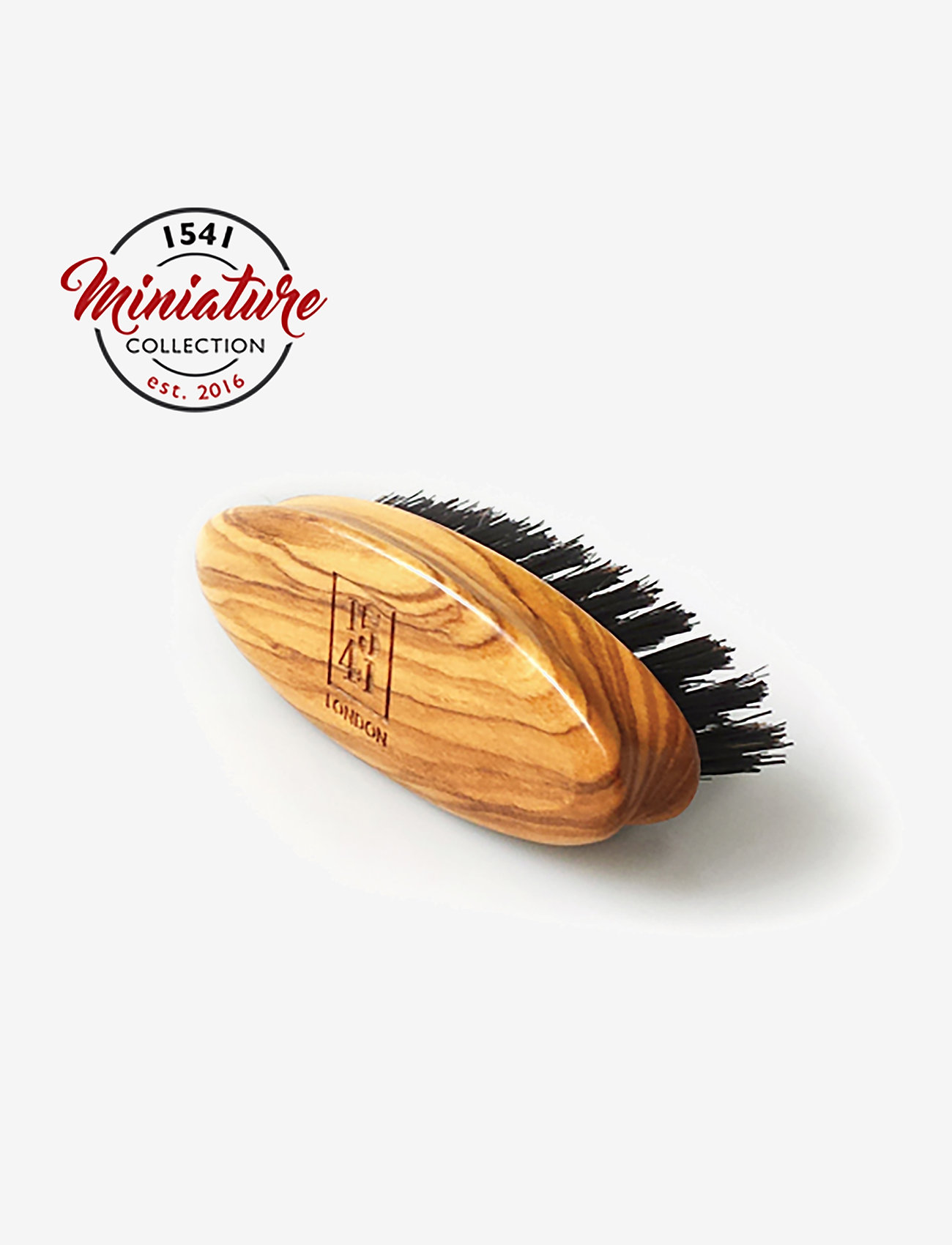 1541 of London - Mini Beard & Moustache Brush Olivewood - mellem 200-500 kr - olivewood - 1