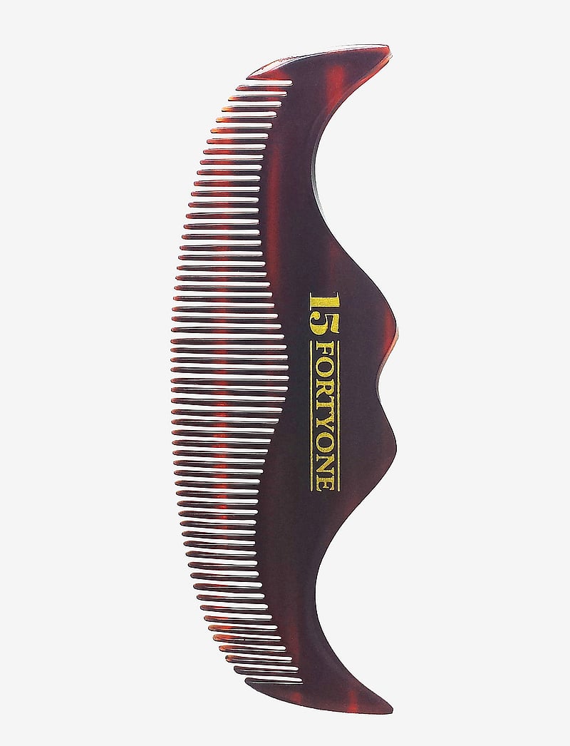 1541 of London - Handlebar Moustache Comb - beard comb - brown - 0