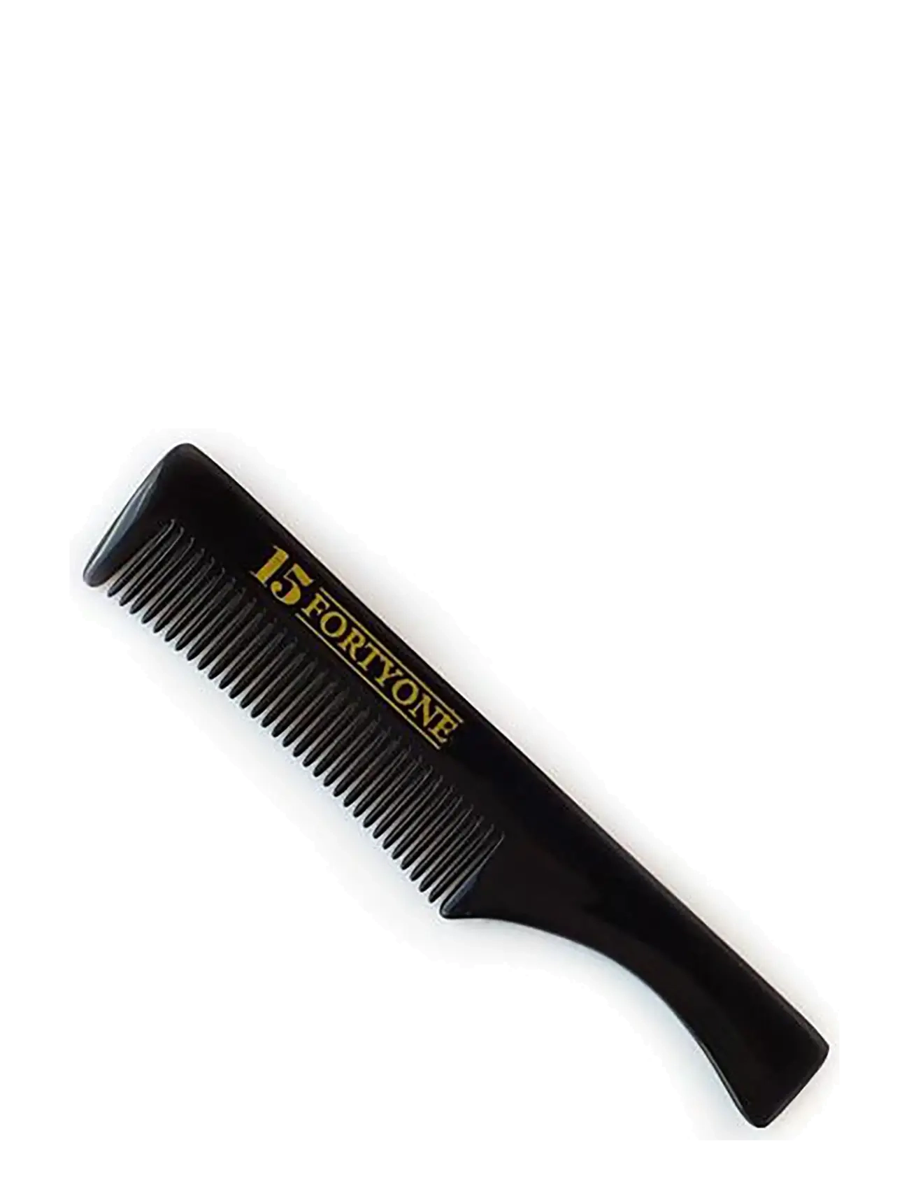 1541 of London Pocket Moustache Comb (Black) - Skægprodukter - BLACK / black