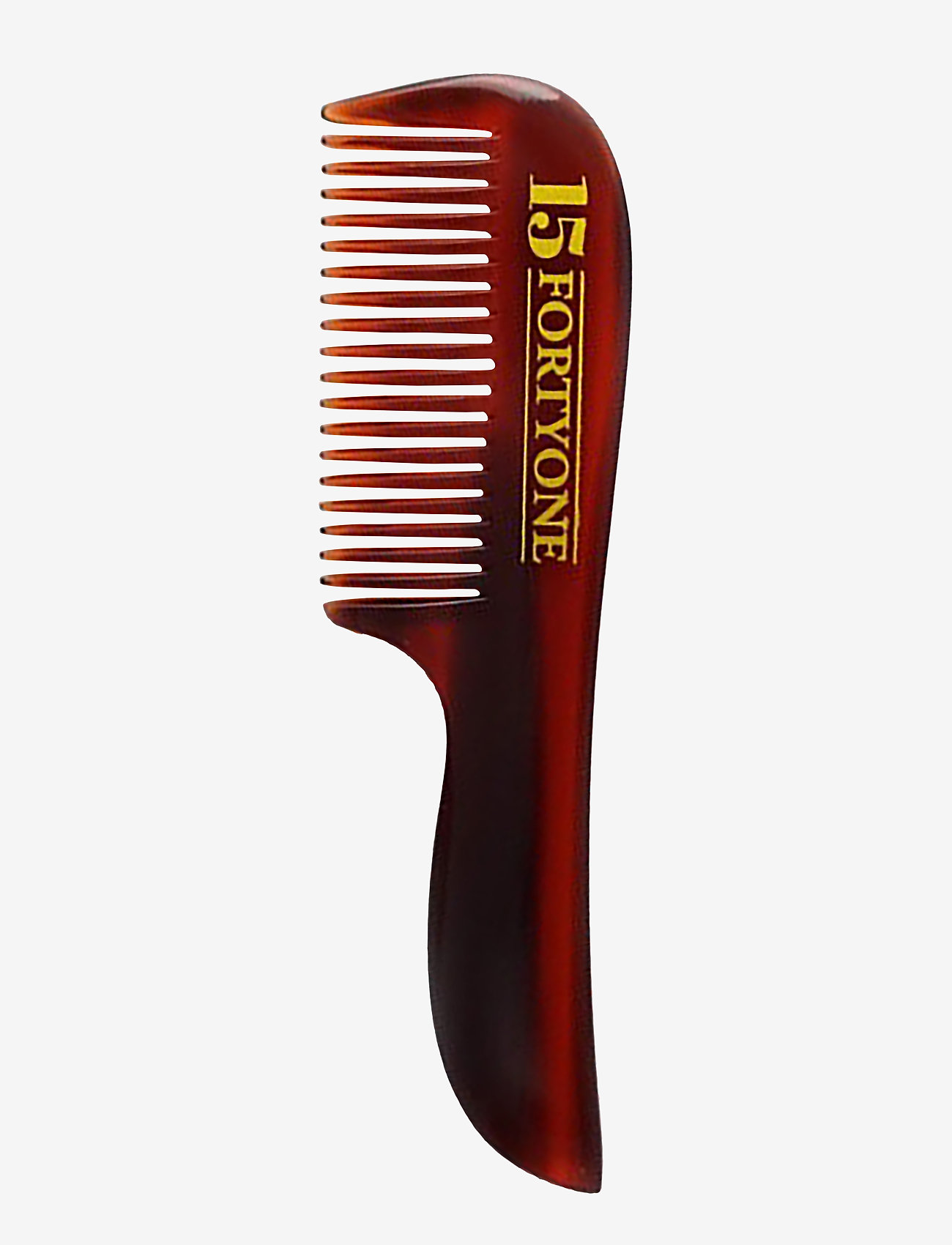 1541 of London Pocket Size Moustache Comb, Beard Kam, Brun, Str: ONE SIZE