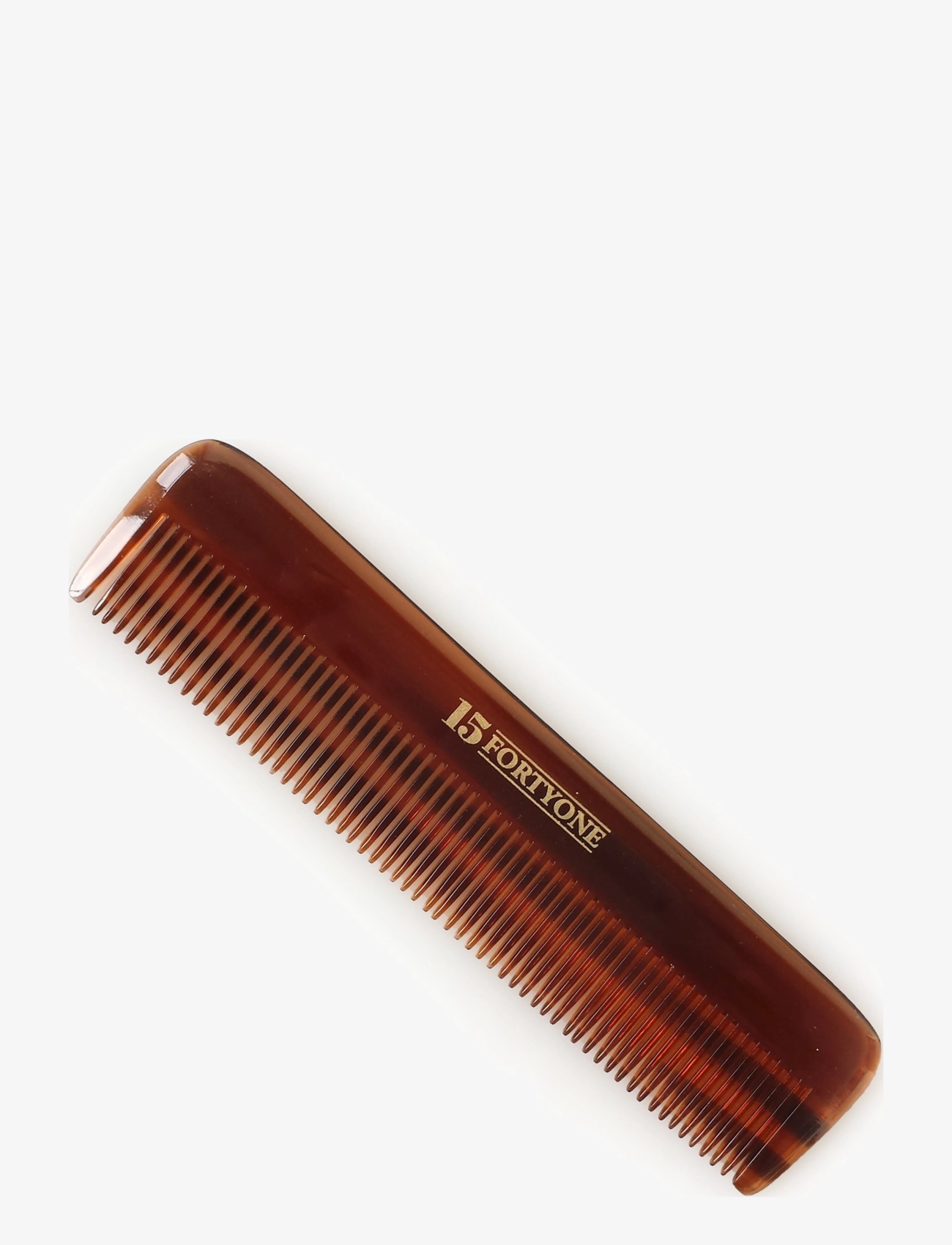 1541 of London Slim Pocket Comb (Fintandad/Bredd), One Size, Brown, Styling > Kamme Og Børster, Herre