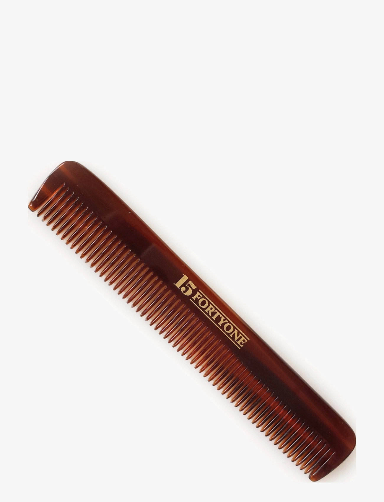 1541 of London Pocket Comb ( Fintandad), Kam og børste, Brun, Str: ONE SIZE