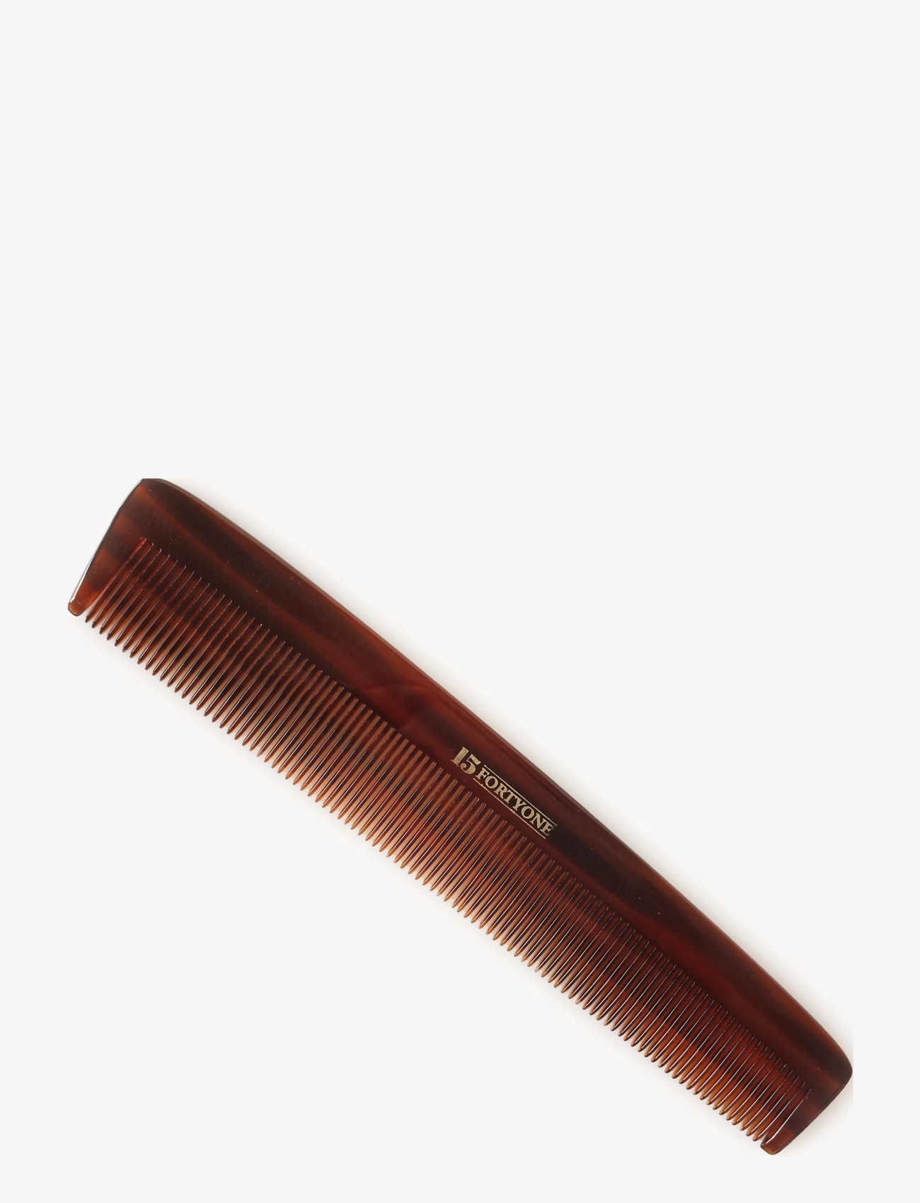 1541 of London Dressing Comb (Fintandad), Kam og børste, Brun, Str: ONE SIZE