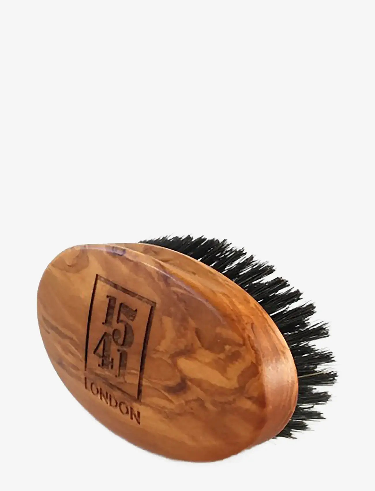 1541 of London - Military Hair Brush With Pure Black Bristle (Olive Wood) - hårbørster & kamme - beige - 1