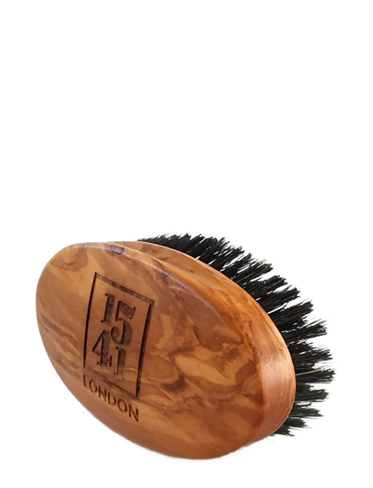 1541 of London - Military Hair Brush With Pure Black Bristle (Olive Wood) - hårbørster & kamme - beige - 1