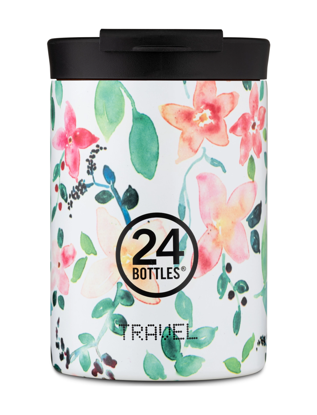 24bottles Travel Tumber - Tableware - LITTLE BUDS / pink/rose