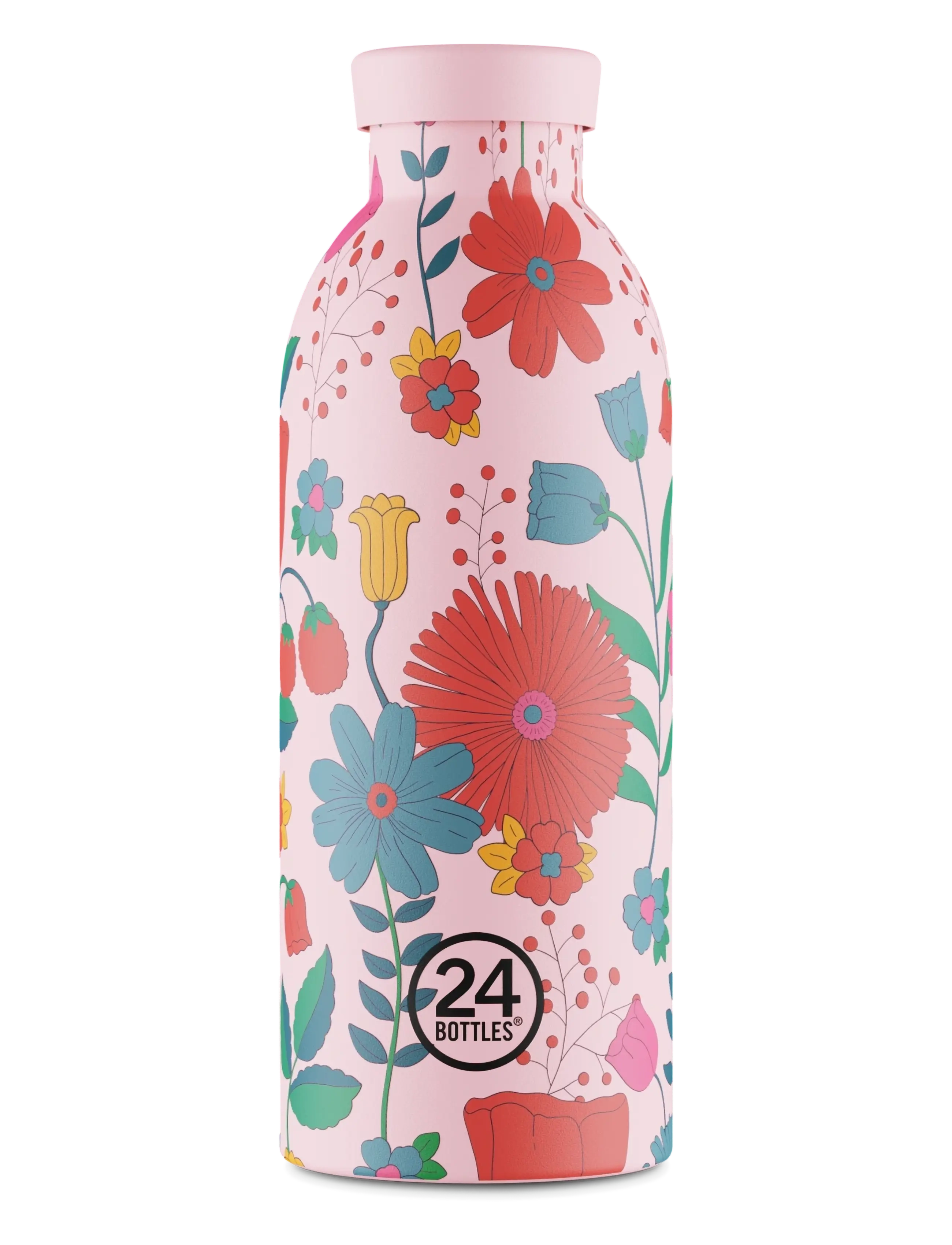 24bottles Clima 500 ml - Bloom Bloom Pink, 0.5 L, Pink, Køkken > Vandflasker, Unisex