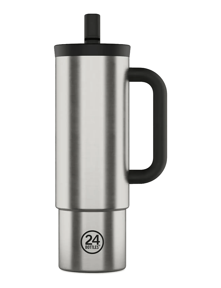 24bottles - Straw Cup - kodu - brushed steel - 0