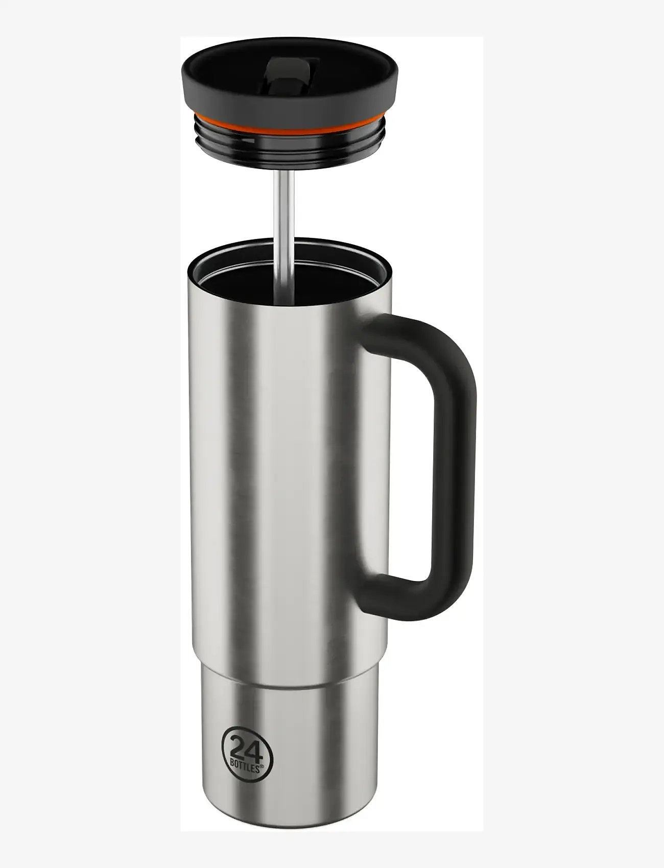 24bottles - Straw Cup - home - brushed steel - 1