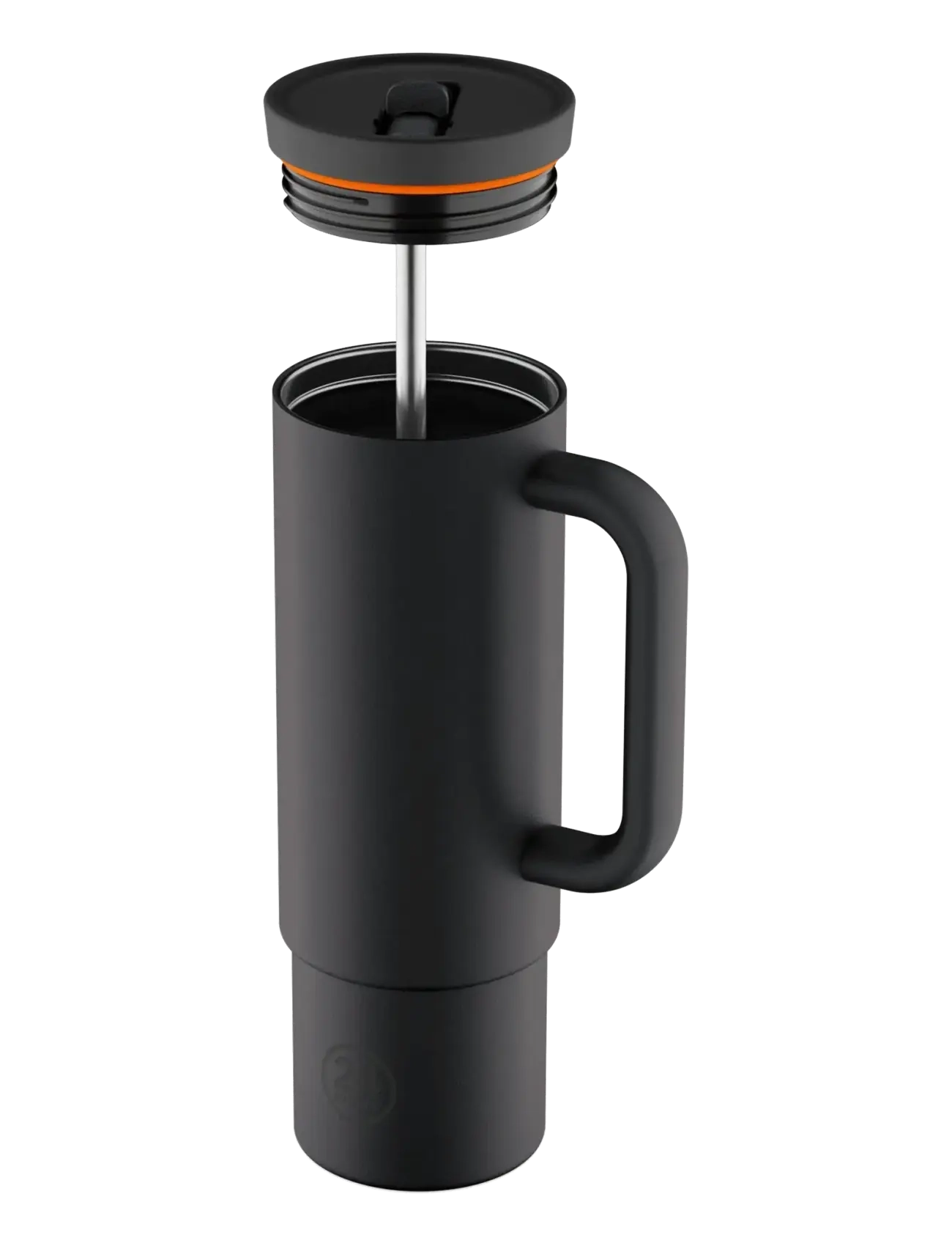 24bottles - Straw Cup 800 ml - Tuxedo Black - køb efter pris - tuxedo black - 1