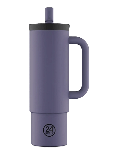 24bottles Straw Cup - Accessoarer - DUSK / purple