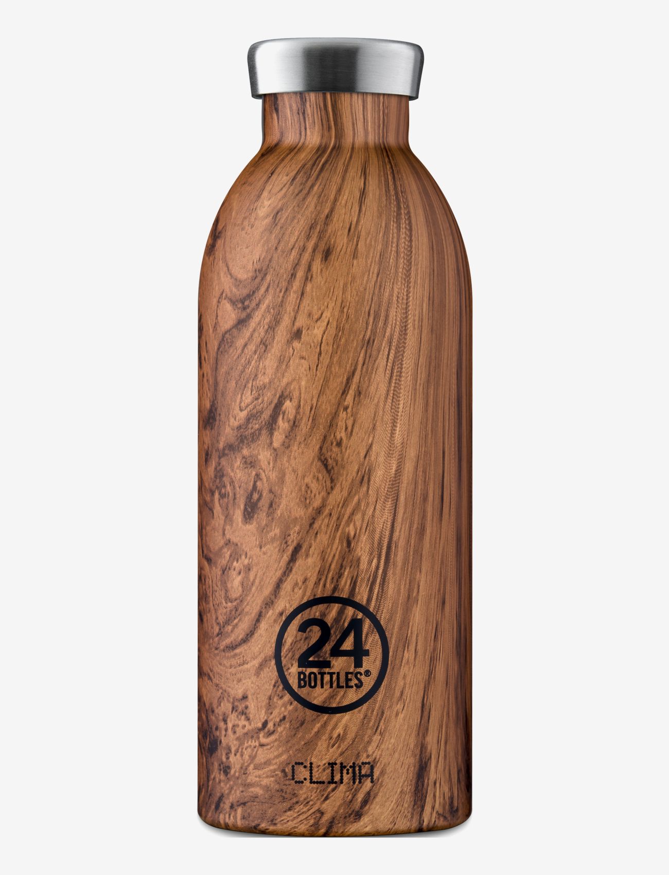 24bottles Clima bottle - 24bottles - SEQUOIA WOOD / brown
