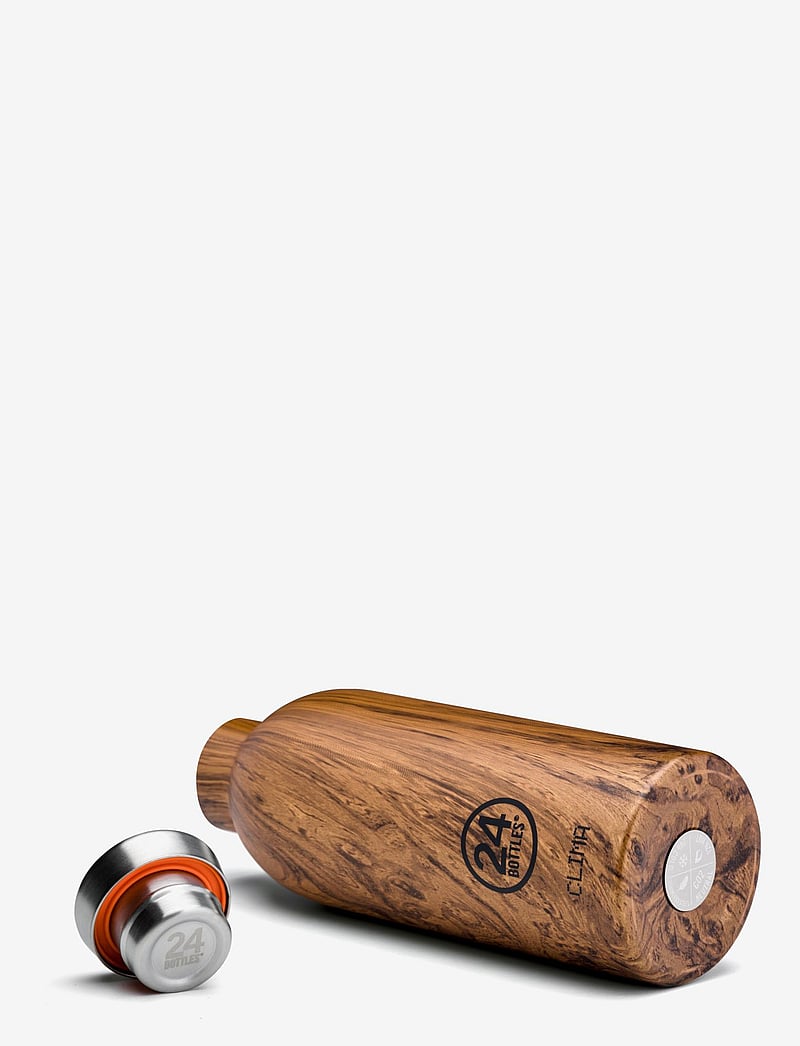 24bottles - Clima bottle - die niedrigsten preise - sequoia wood - 1