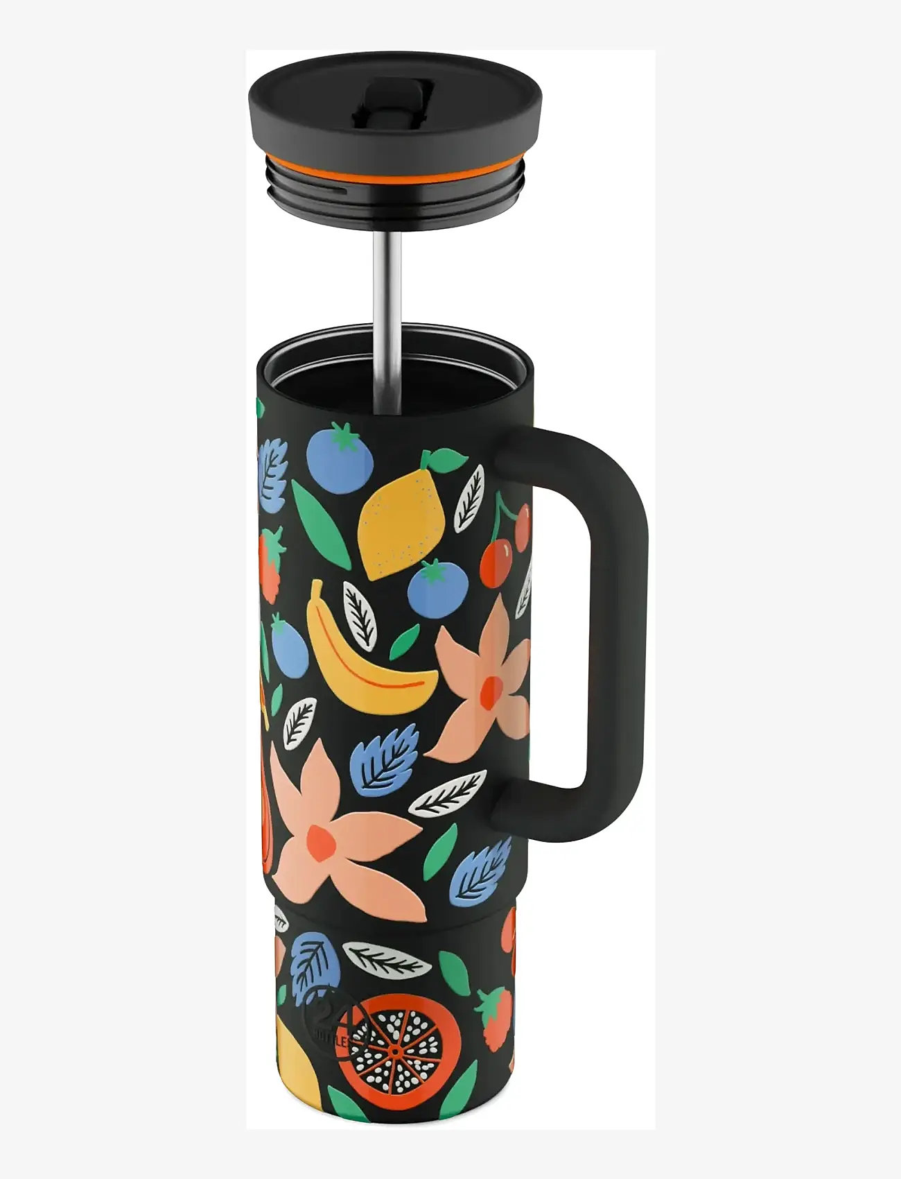 24bottles - Straw Cup - thermostassen - tropical noir - 1