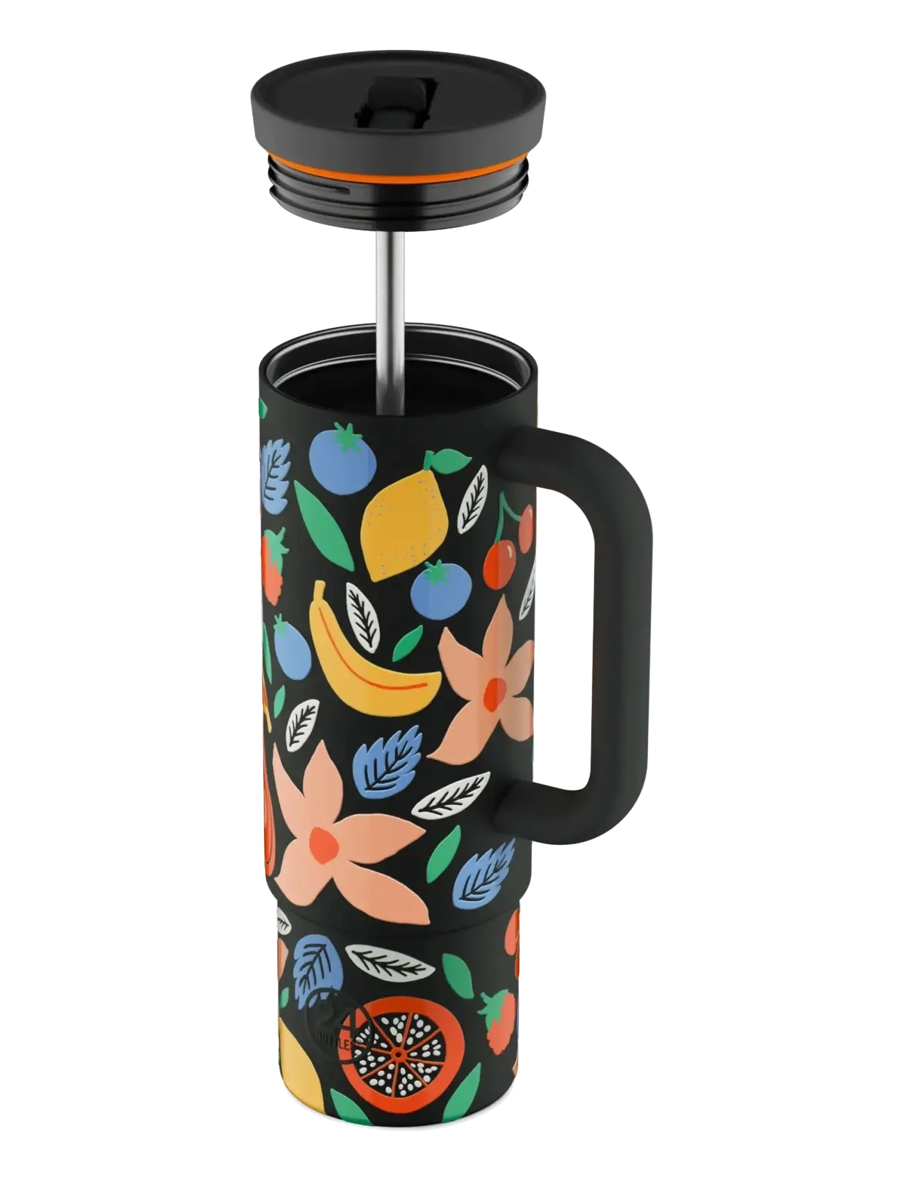 24bottles - Straw Cup - termostassid - tropical noir - 2