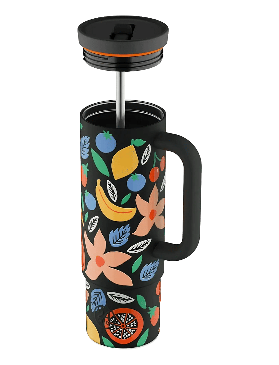 24bottles - Straw Cup - termostassid - tropical noir - 2
