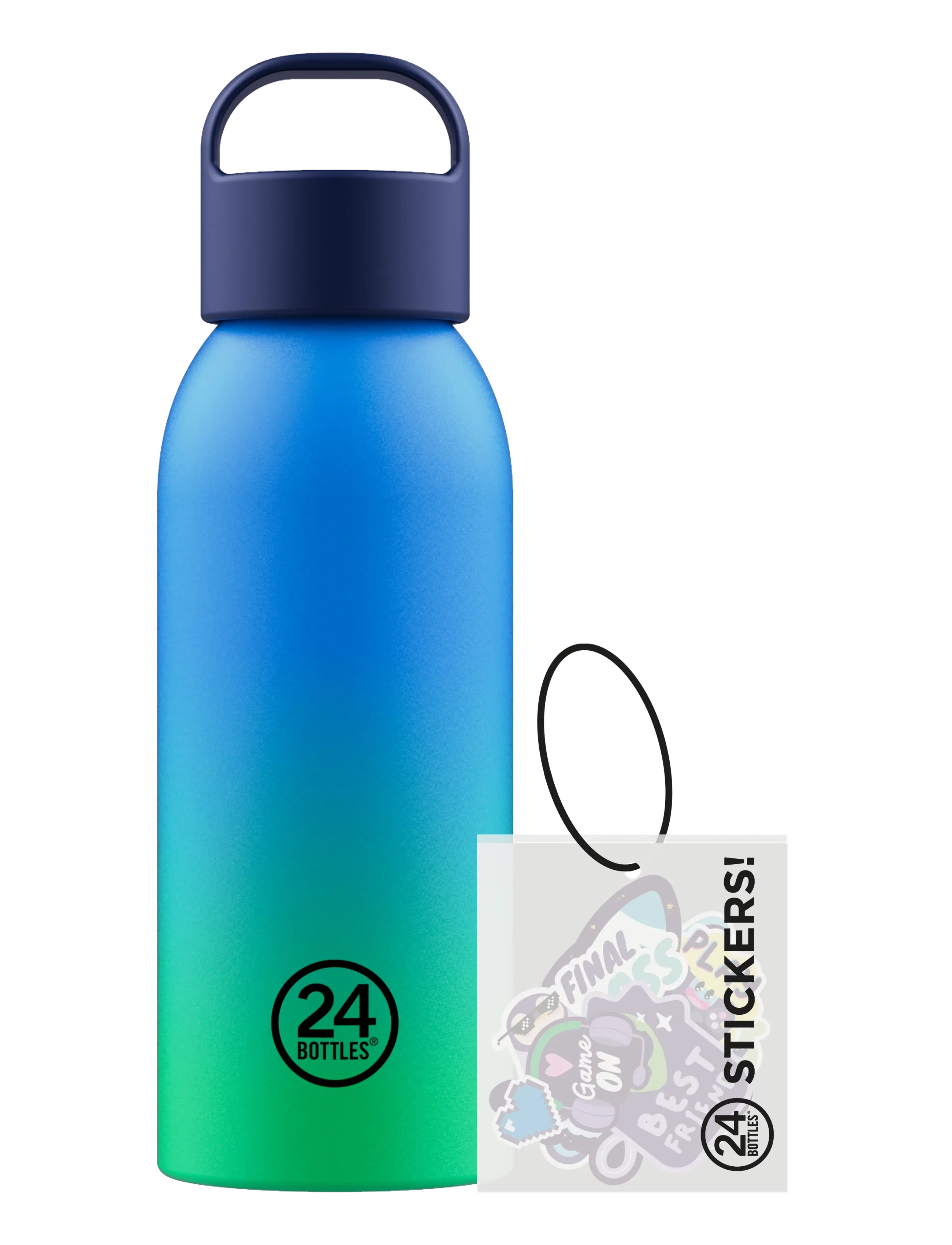 24bottles Clima 500 ml - Bop Squad - Vandflasker & Termoflasker - BOP SQUAD / blue