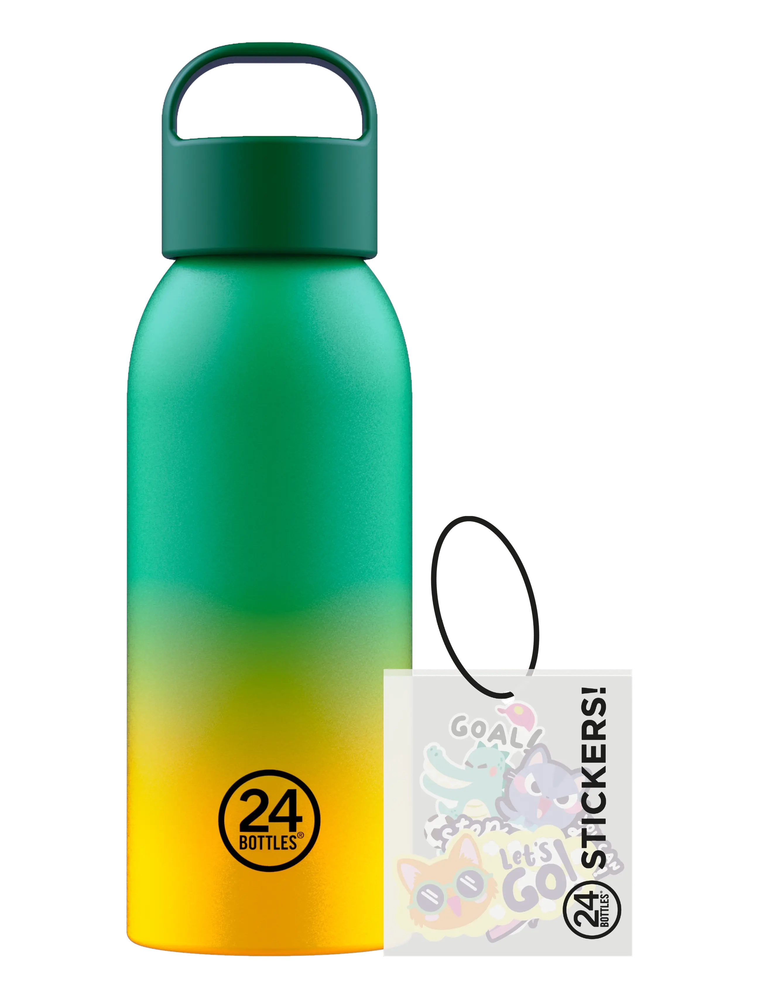 24bottles Clima 500 ml - Skibidi Squad - Vandflasker & Termoflasker - SKIBIDI SQUAD / green