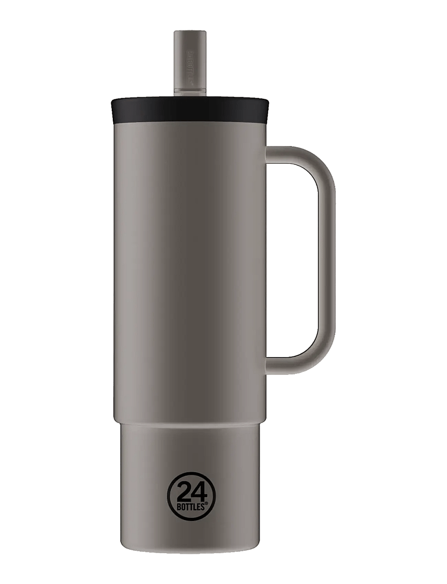 24bottles - Straw Cup 800 ml – Linen - linen - 0
