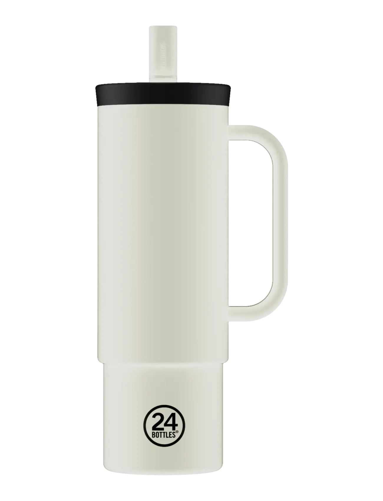 24bottles Straw Cup 800 ml - Cotton - Vandflasker & Termoflasker - COTTON / cream