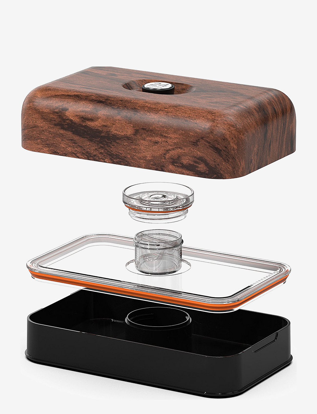 24bottles - Lunch Box - Sequoia Wood - sequoia wood - 2