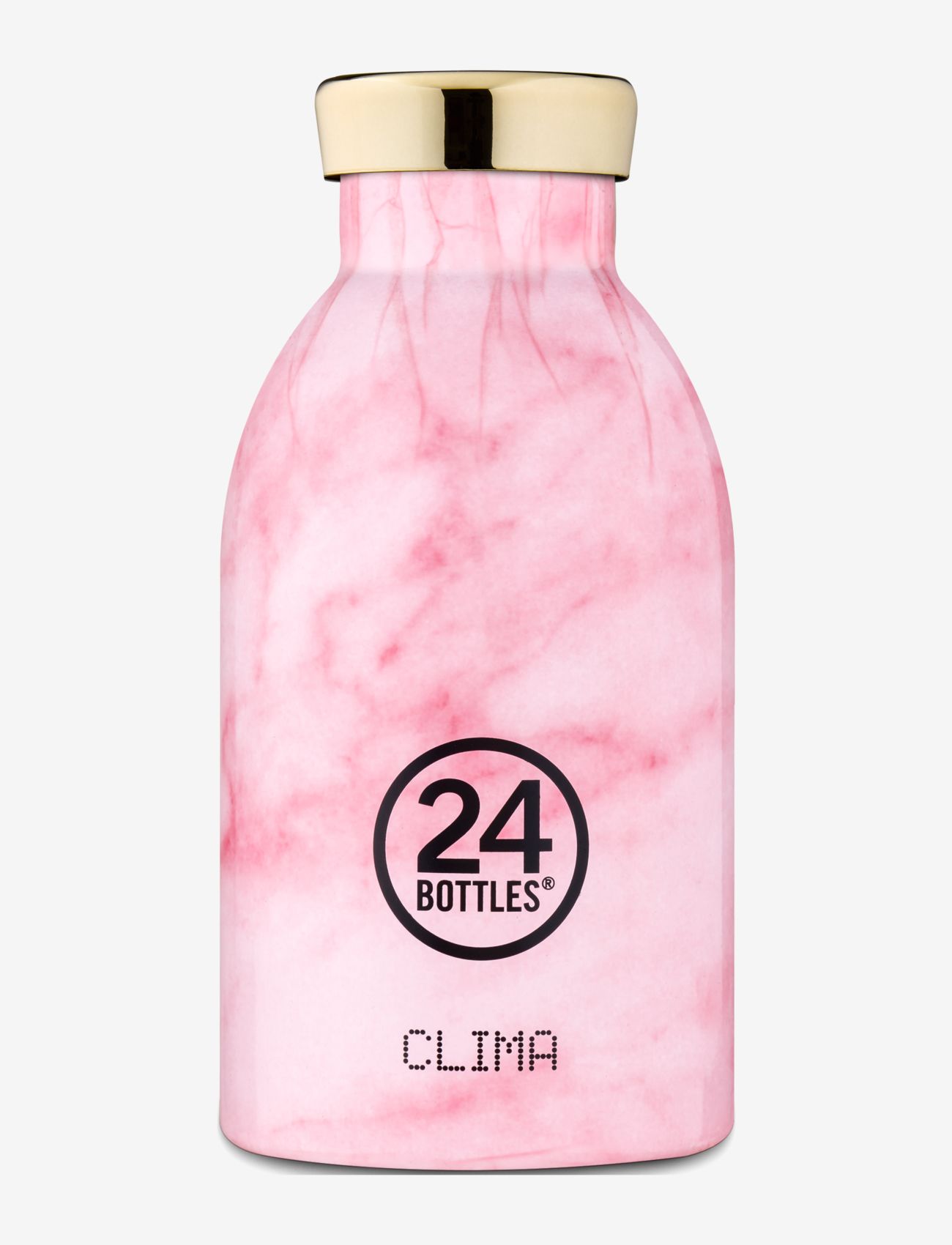24bottles Clima bottle - Termopudelid - PINK MARBLE / pink/rose