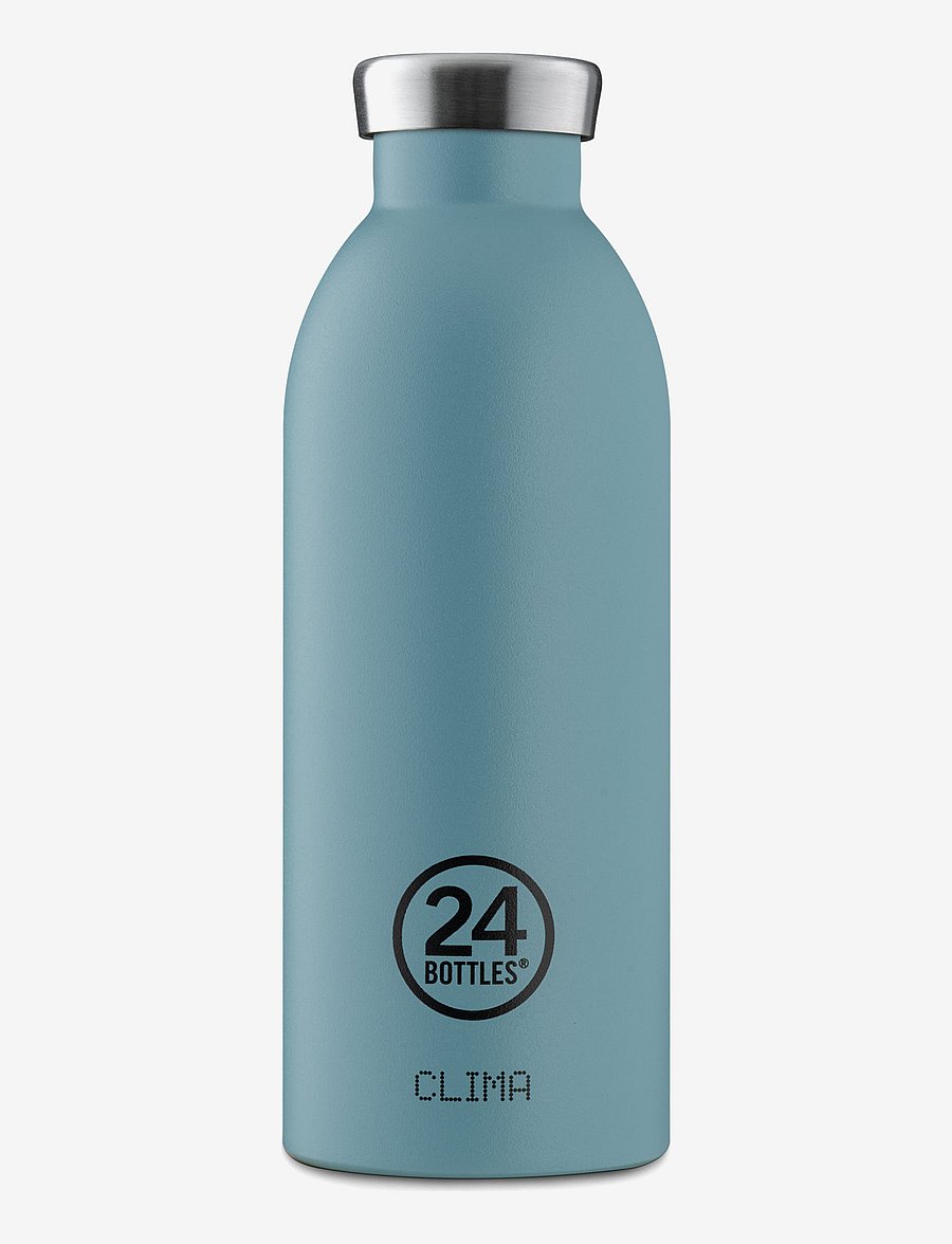 24bottles - Clima bottle - die niedrigsten preise - stone finish powder blue - 0