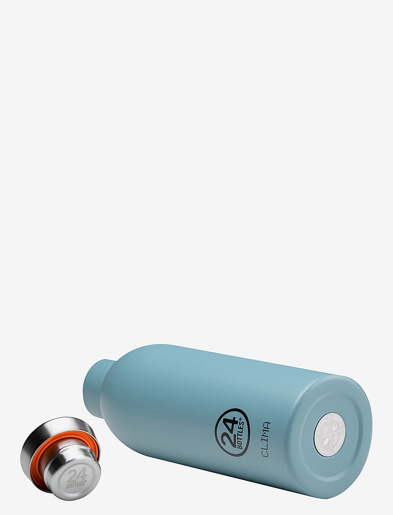 24bottles - Clima bottle - termoflasker - stone finish powder blue - 2