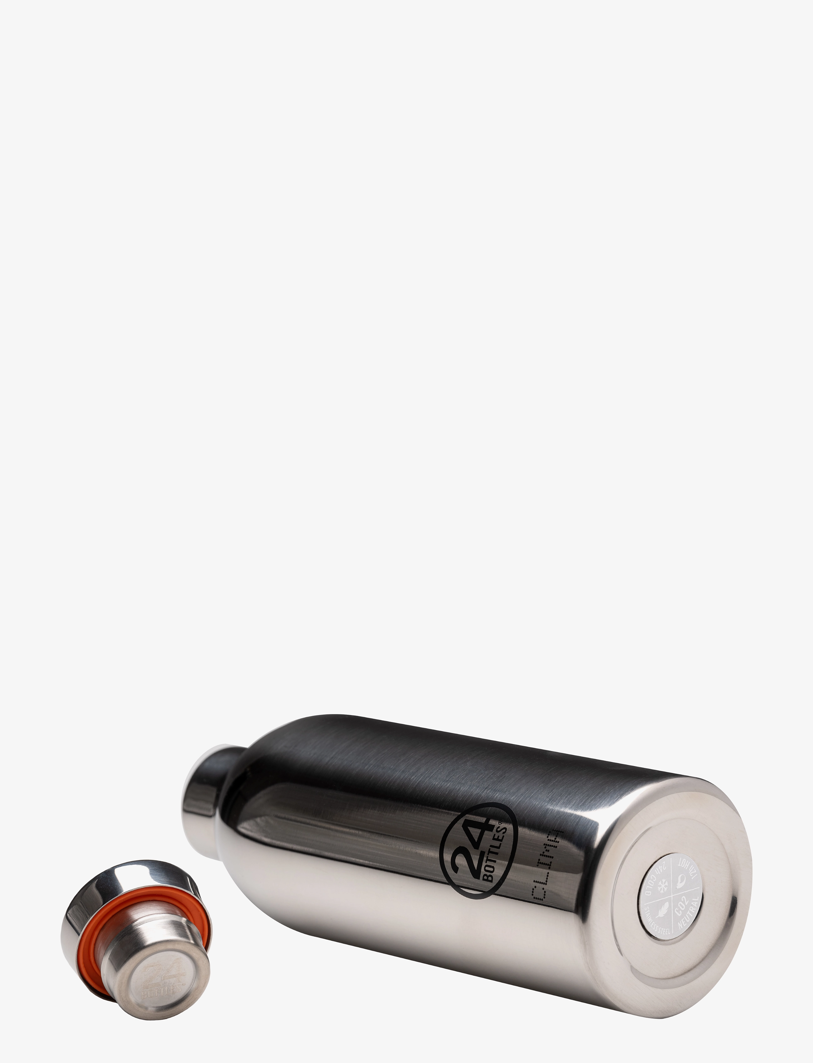 24bottles - Clima, 500 ml - Insulated bottle - Mirror Steel - vandflasker - mirror steel - 1