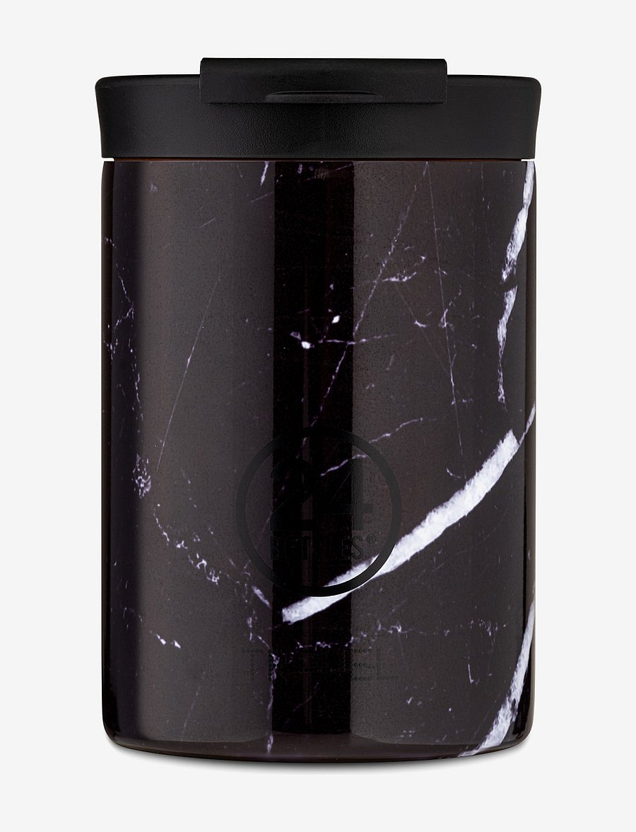 24bottles - Travel Tumber - termokoppar - black marble - 0