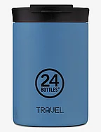 Travel Tumbler - STONE FINISH POWDER BLUE