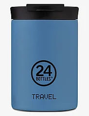 24bottles - Travel Tumbler - de laveste prisene - stone finish powder blue - 0