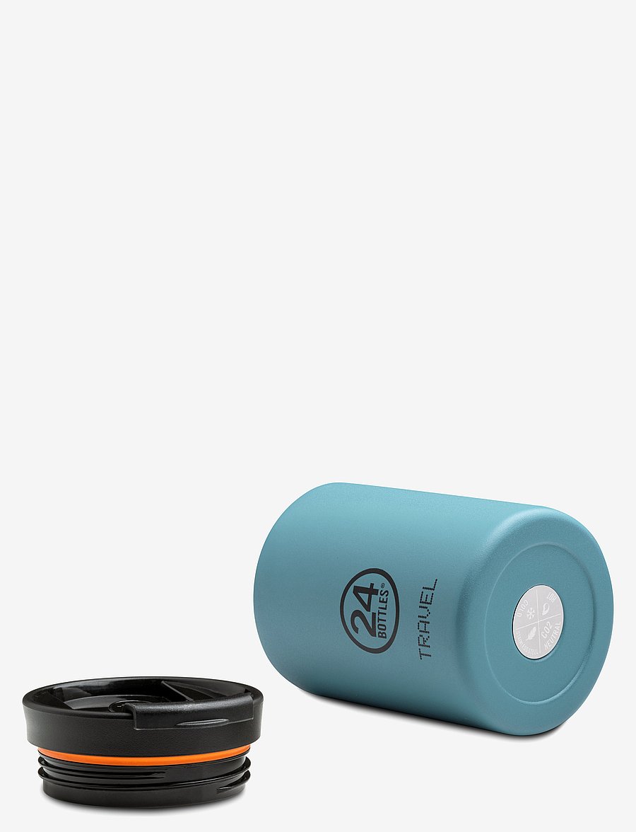 24bottles - Travel Tumber - thermal cups - stone finish powder blue - 1