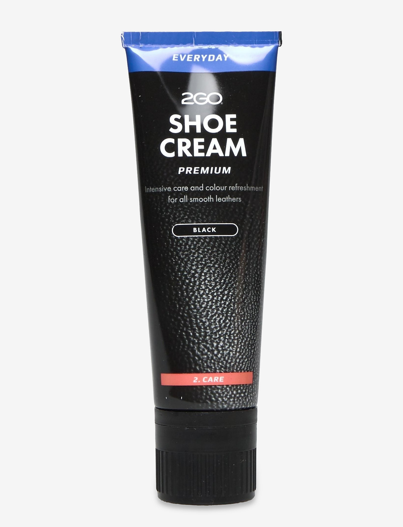 2GO - 2GO Shoe Cream Tube - skobeskyttelse - black - 0