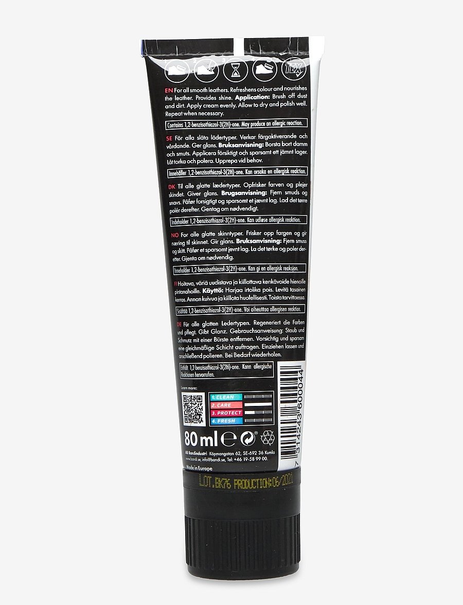 2GO - 2GO Shoe Cream Tube - jalatsite hooldusvahendid - brown - 1