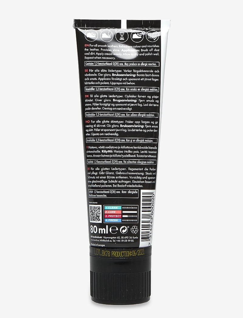 2GO - 2GO Shoe Cream Tube - jalatsite hooldusvahendid - cognac - 1