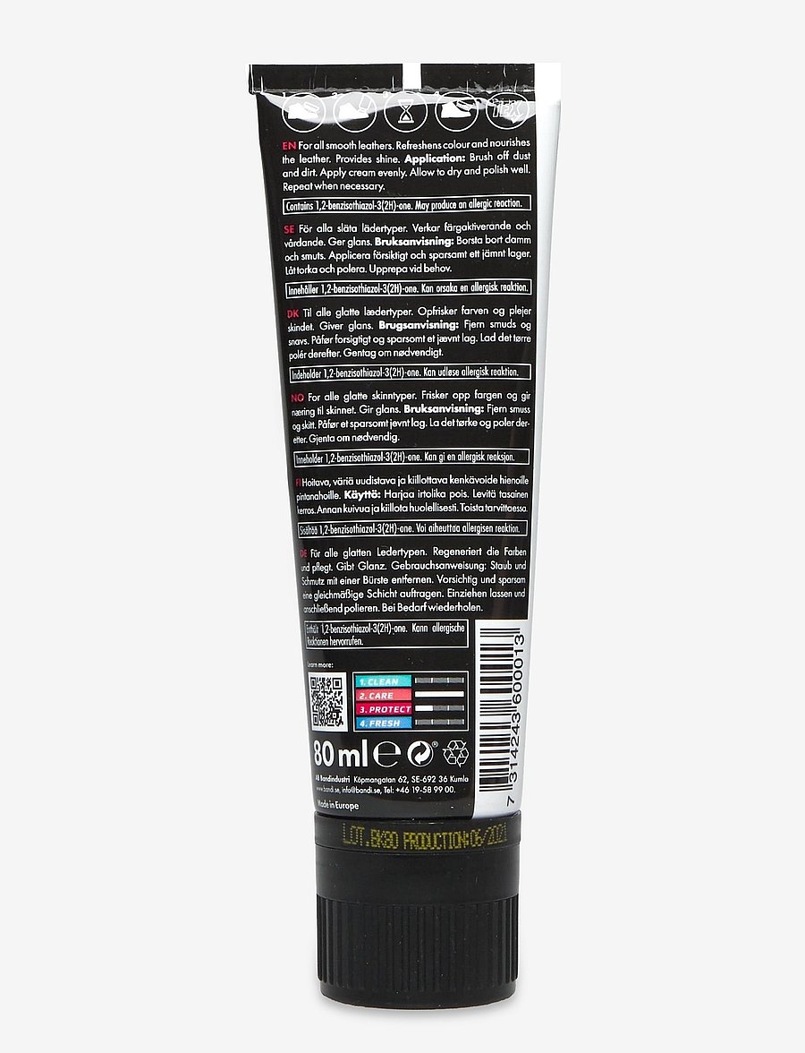 2GO - 2GO Shoe Cream Tube - jalatsite hooldusvahendid - dark blue - 1