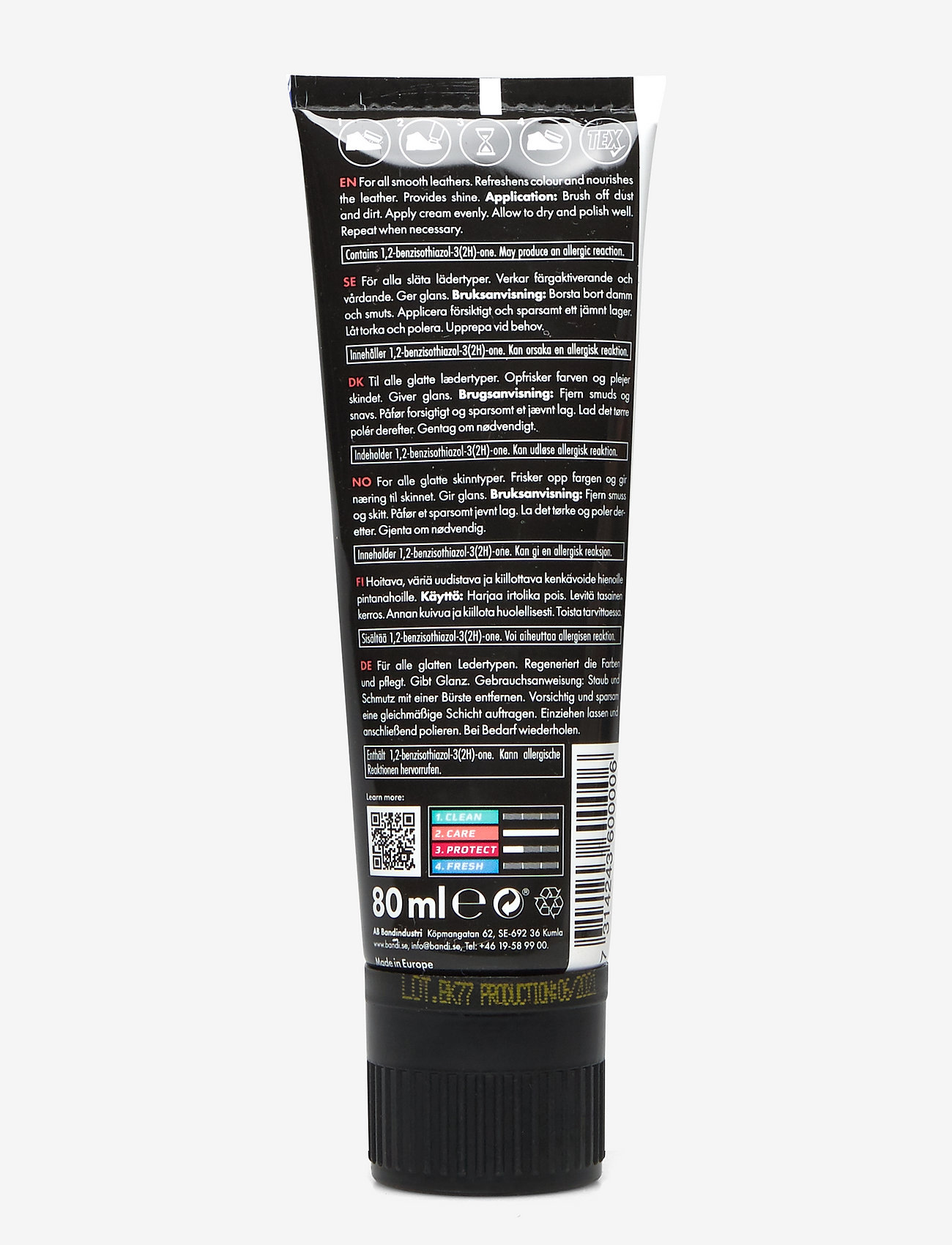 2GO - 2GO Shoe Cream Tube - shoe protection - neutral - 1