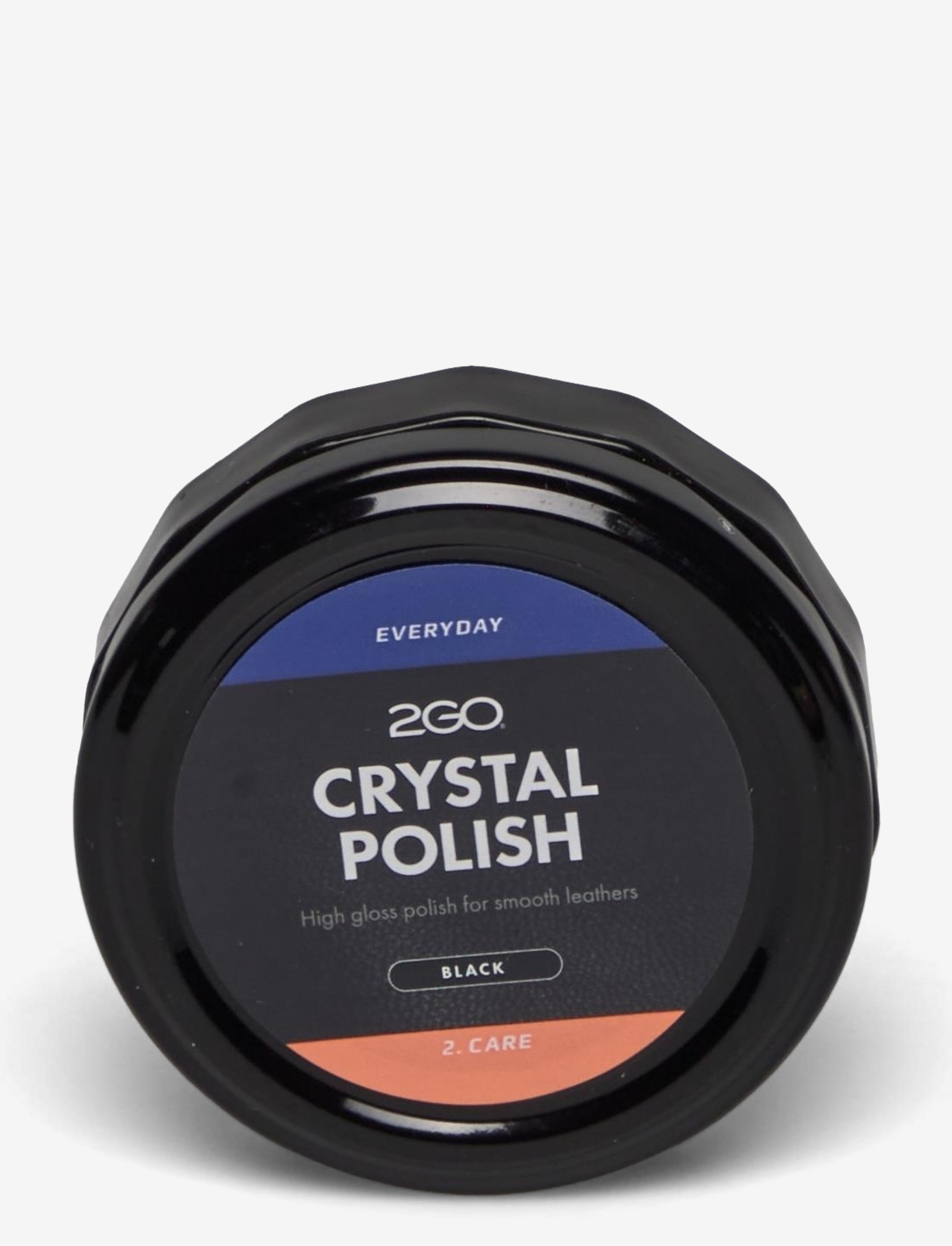 2GO Crystal Polish 50 Ml, Mænd, Krystal Læderpolish, Sort, Str: 50 ml