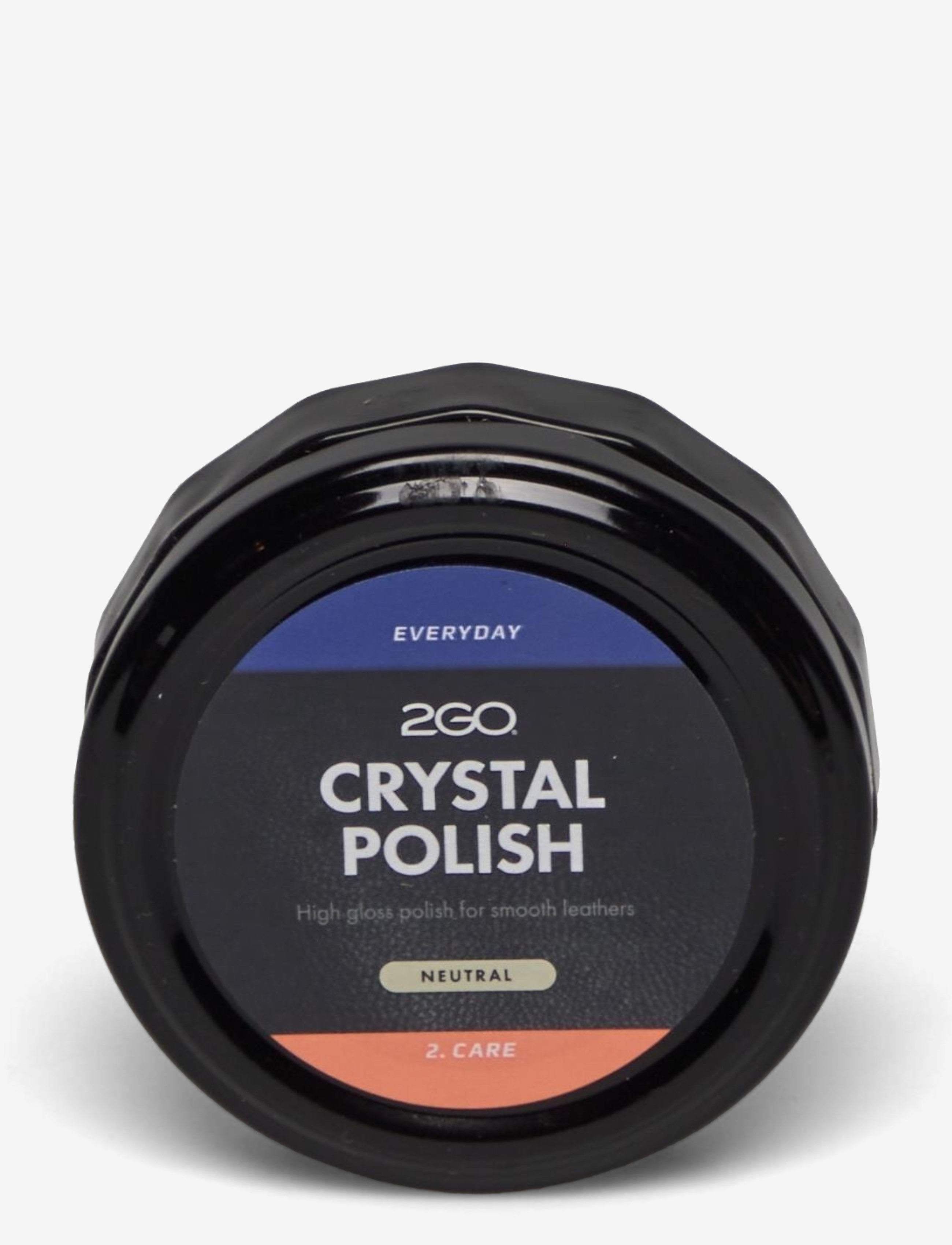 2GO Crystal Polish 50 Ml, Mænd, Krystal Læderpolish, Sort, Str: 50 ml