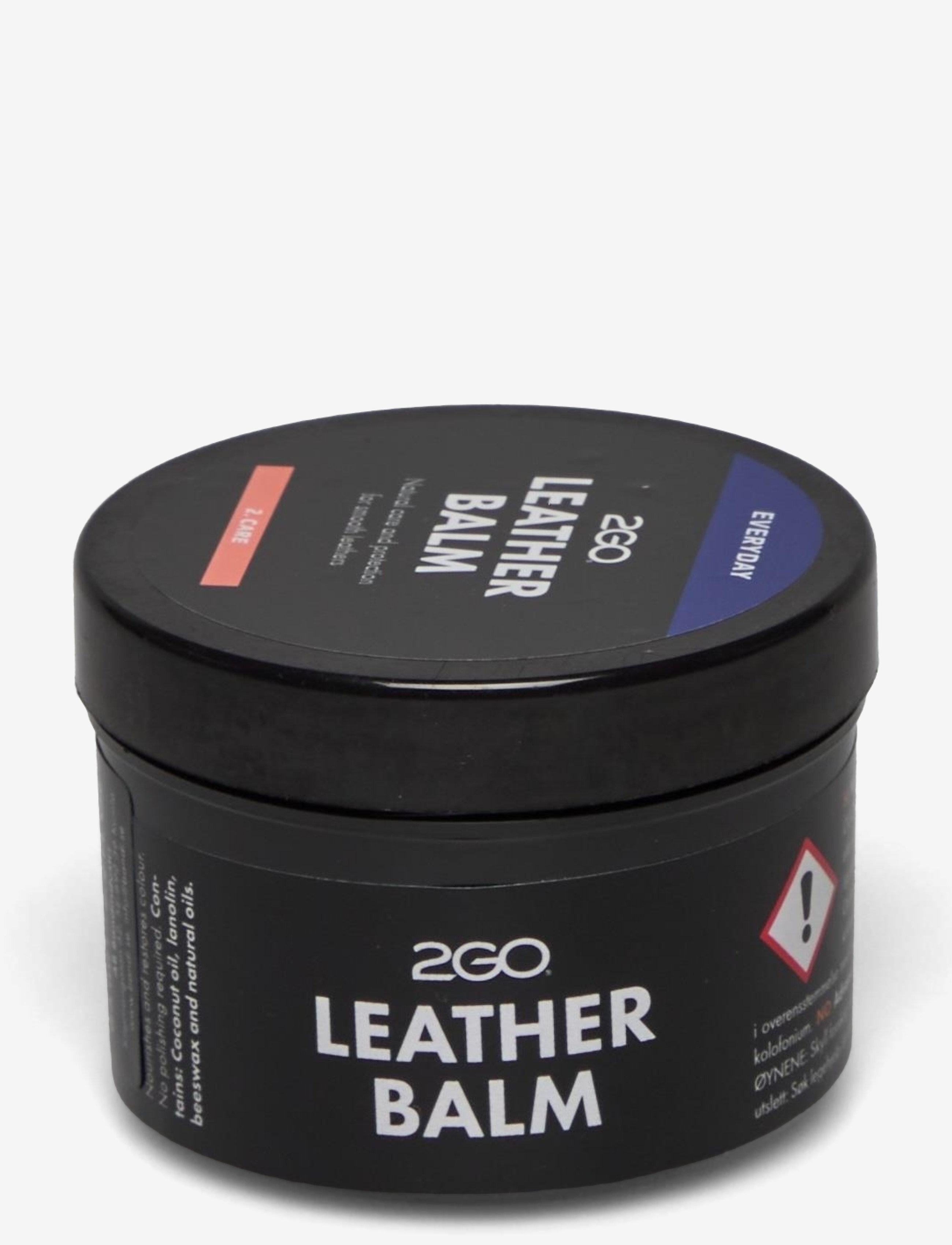 2GO Leather Balm, 65 ml, Shoe Accessories, Schwarz - Protection, Männerswear