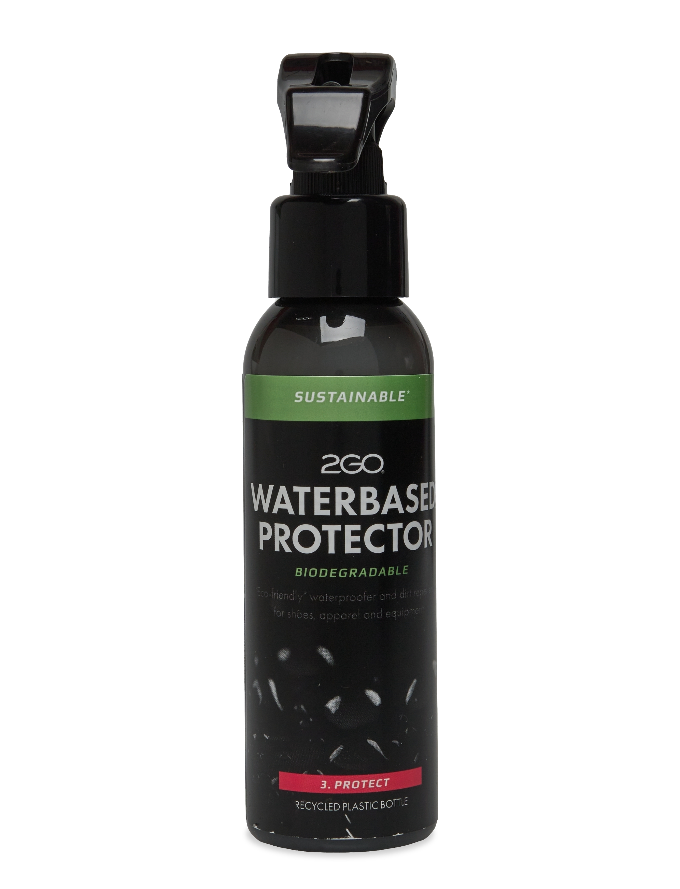 2GO Sustainable Waterbased Protector, 150 ml, Shoe Accessories, Schwarz - Protection, Männerswear