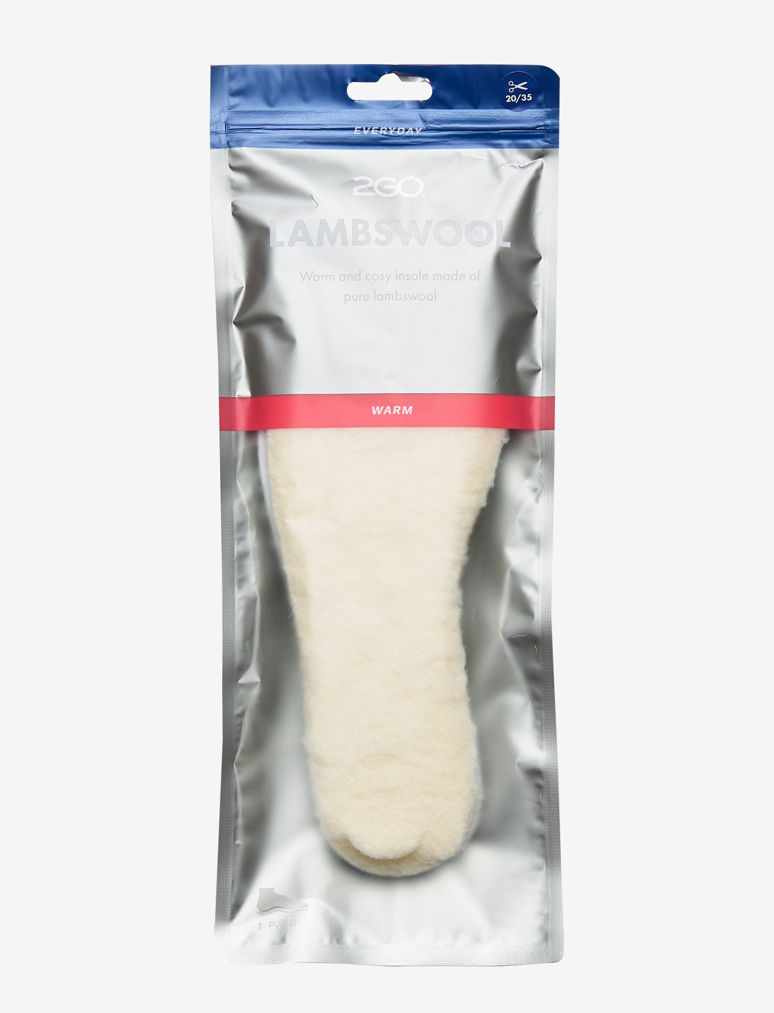 2GO - 2GO Lambswool Cut to size - zemākās cenas - white - 2