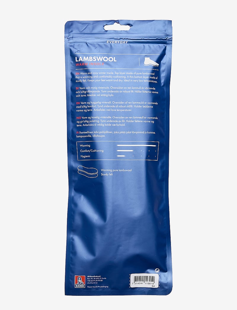 2GO - 2GO Lambswool Cut to size - såler - white - 3