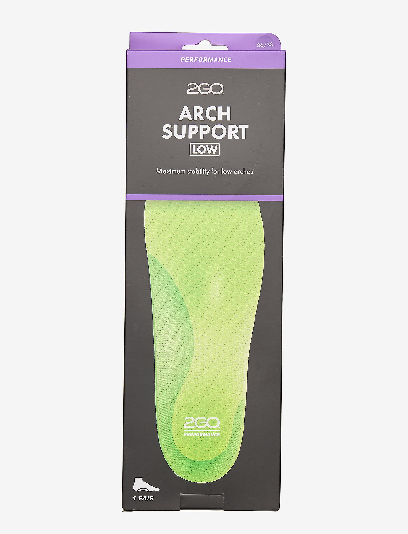 2GO - 2GO Arch Support Low - alhaisimmat hinnat - green - 0