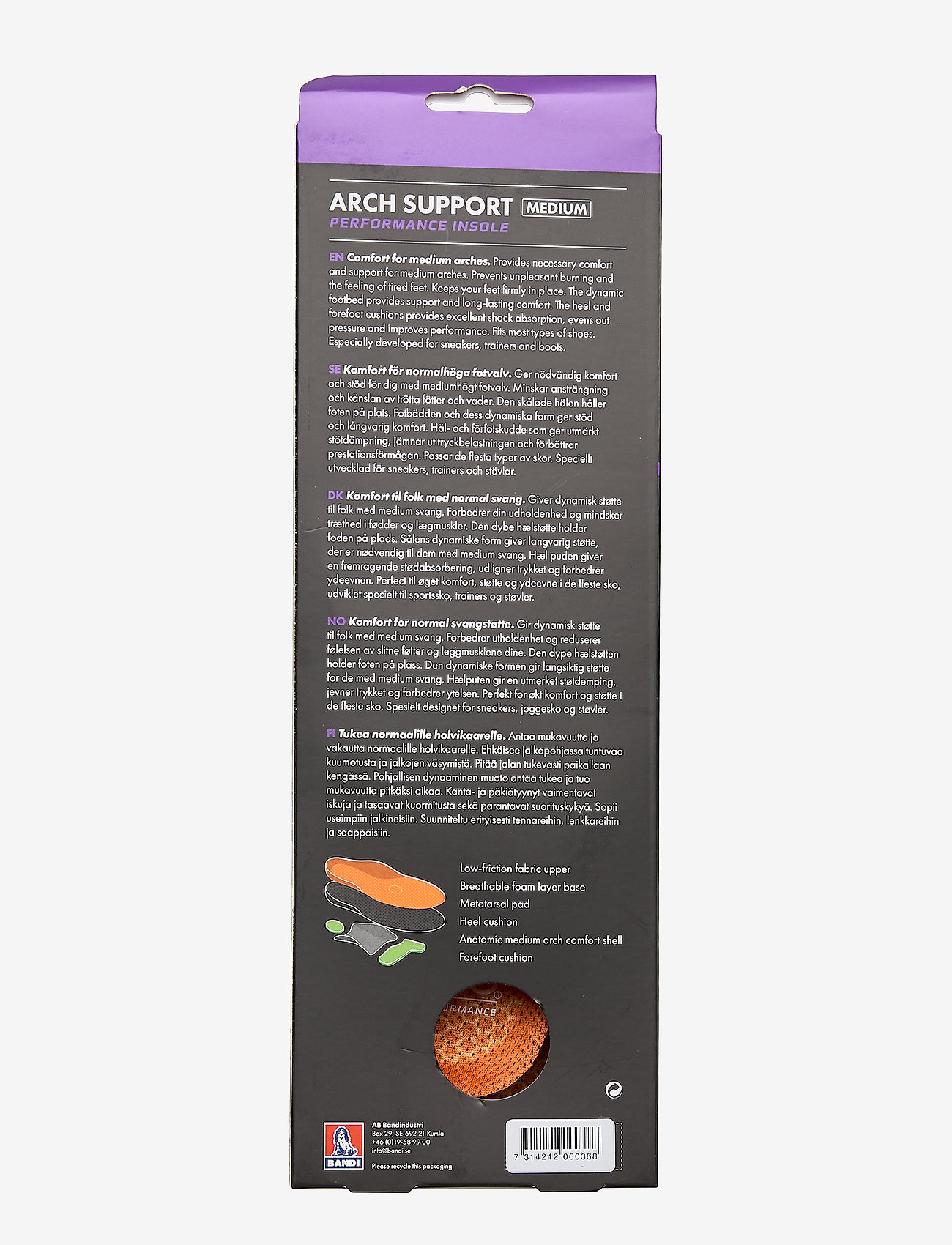 2GO - 2GO Arch Support Medium - die niedrigsten preise - orange - 3