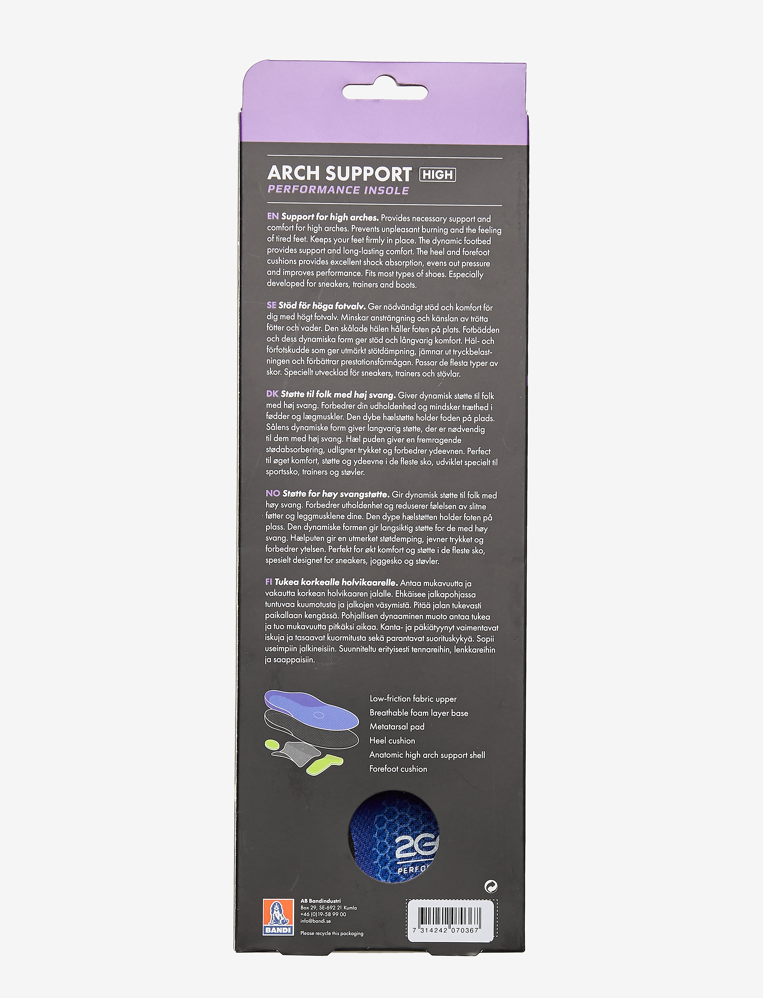 2GO - 2GO Arch Support High - die niedrigsten preise - blue - 3