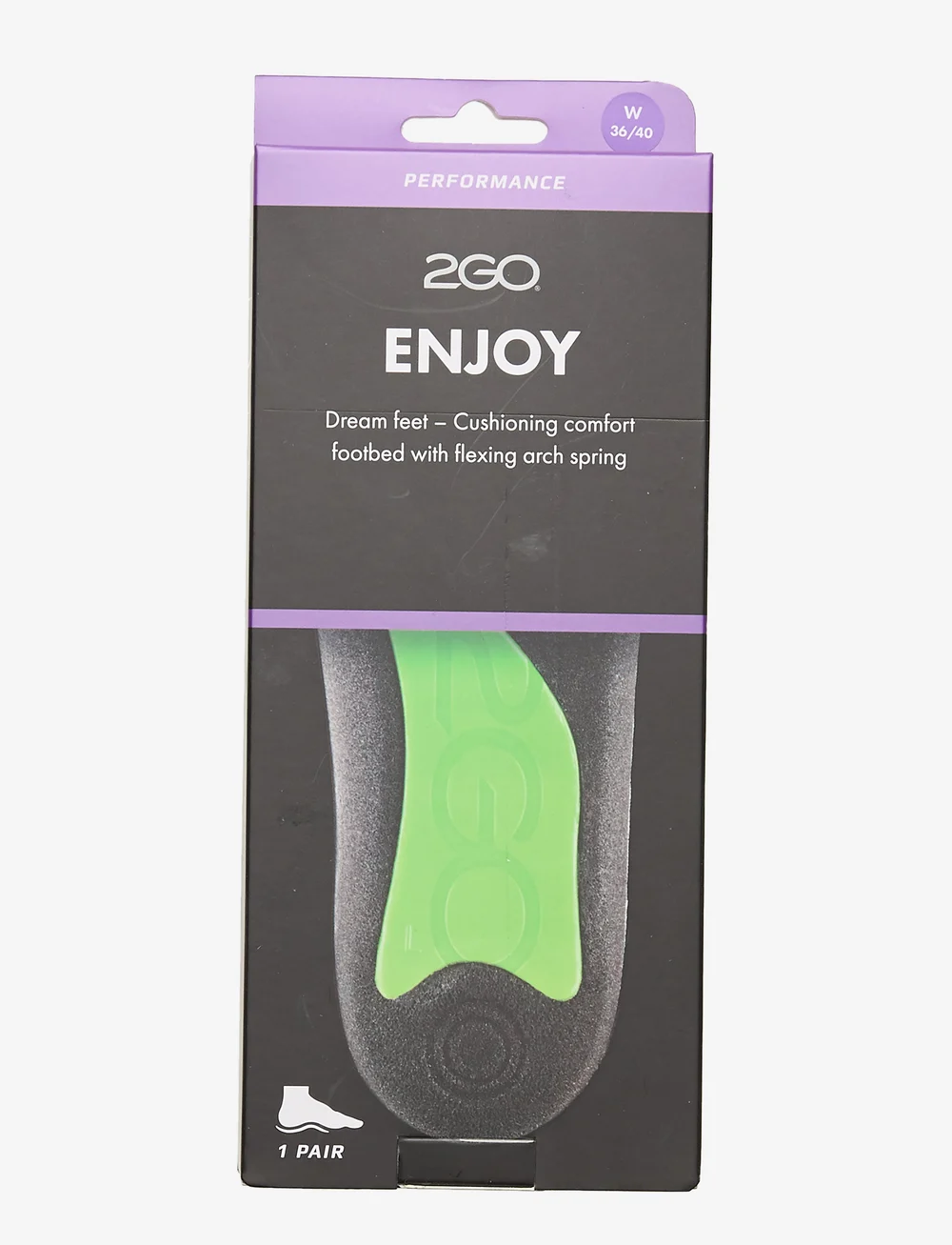 2GO - 2GO Enjoy - såler - black - 0